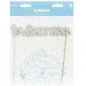 Preview: Cake Topper - 1st Birthday - Silver